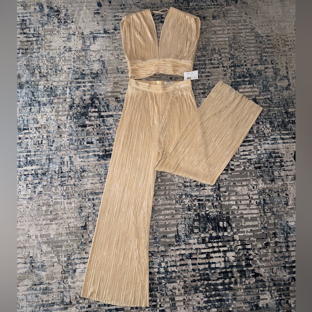 Gold Sabina Musáyev pant set